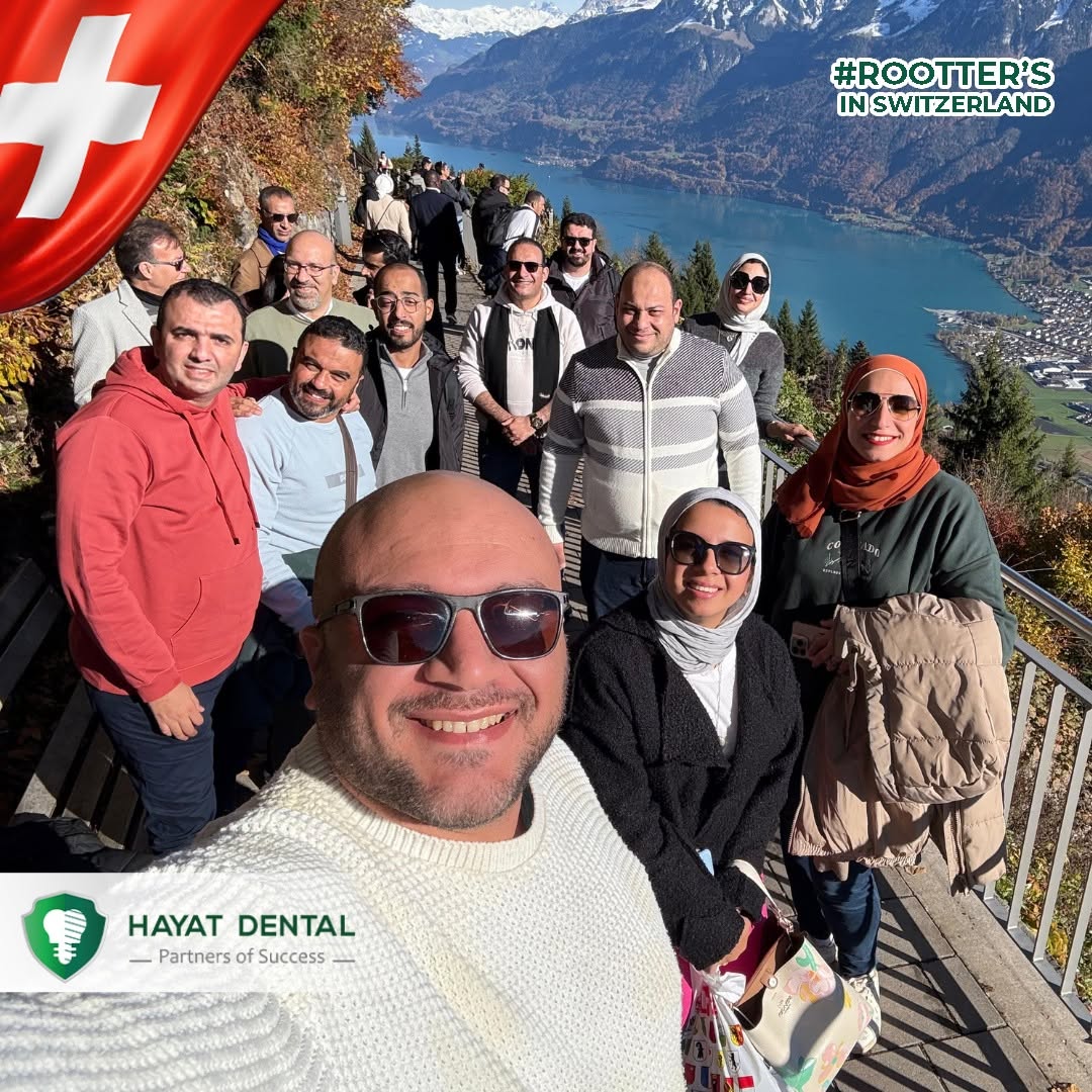 Hayat Dental professionals during an international dental experience