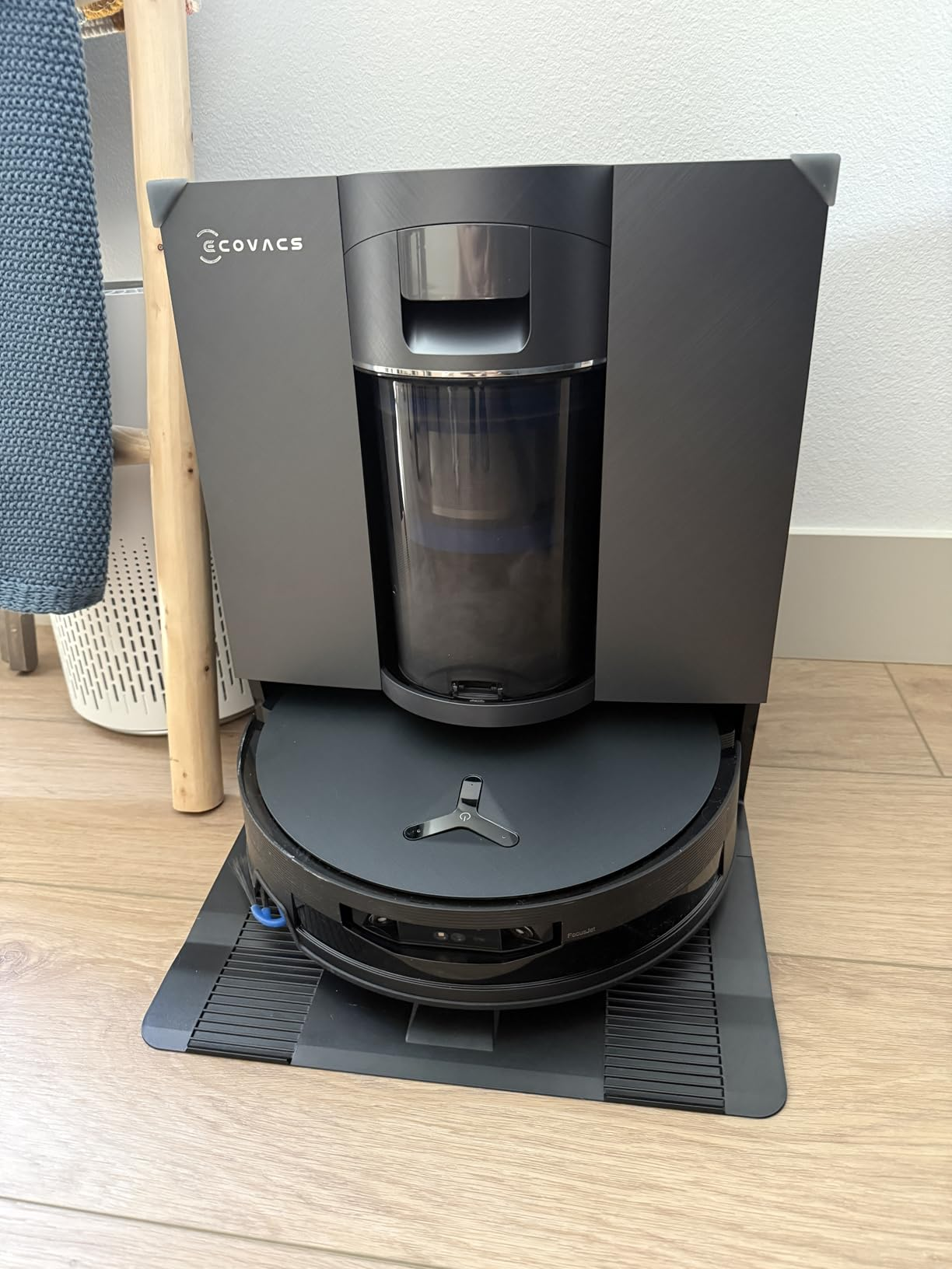 Ecovacs Deebot X12 OmniCyclone at its station