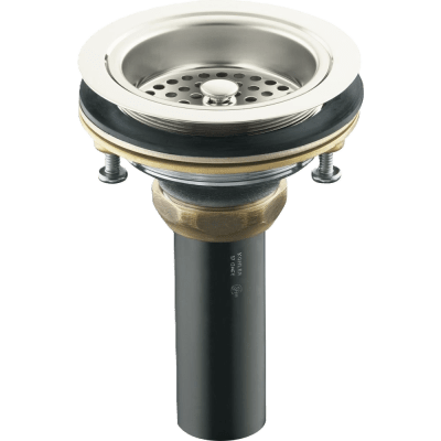 Kohler K-8801-CP Duostrainer Sink Strainer in Polished Chrome
