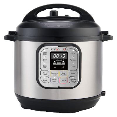Instant Pot Duo countertop electric pressure cooker
