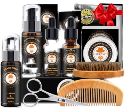 XIKEZAN Beard Grooming Kit