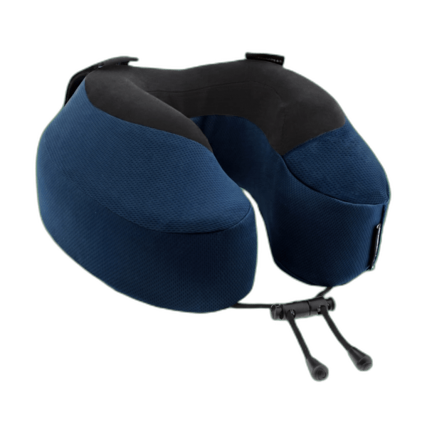 Cabeau Evolution S3 memory foam travel neck pillow with seat strap