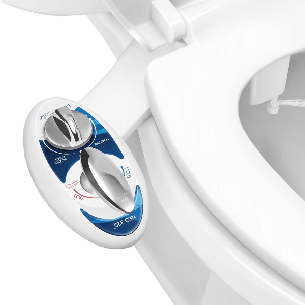 LUXE Bidet Neo 320 Non-Electric Bidet Attachment in White