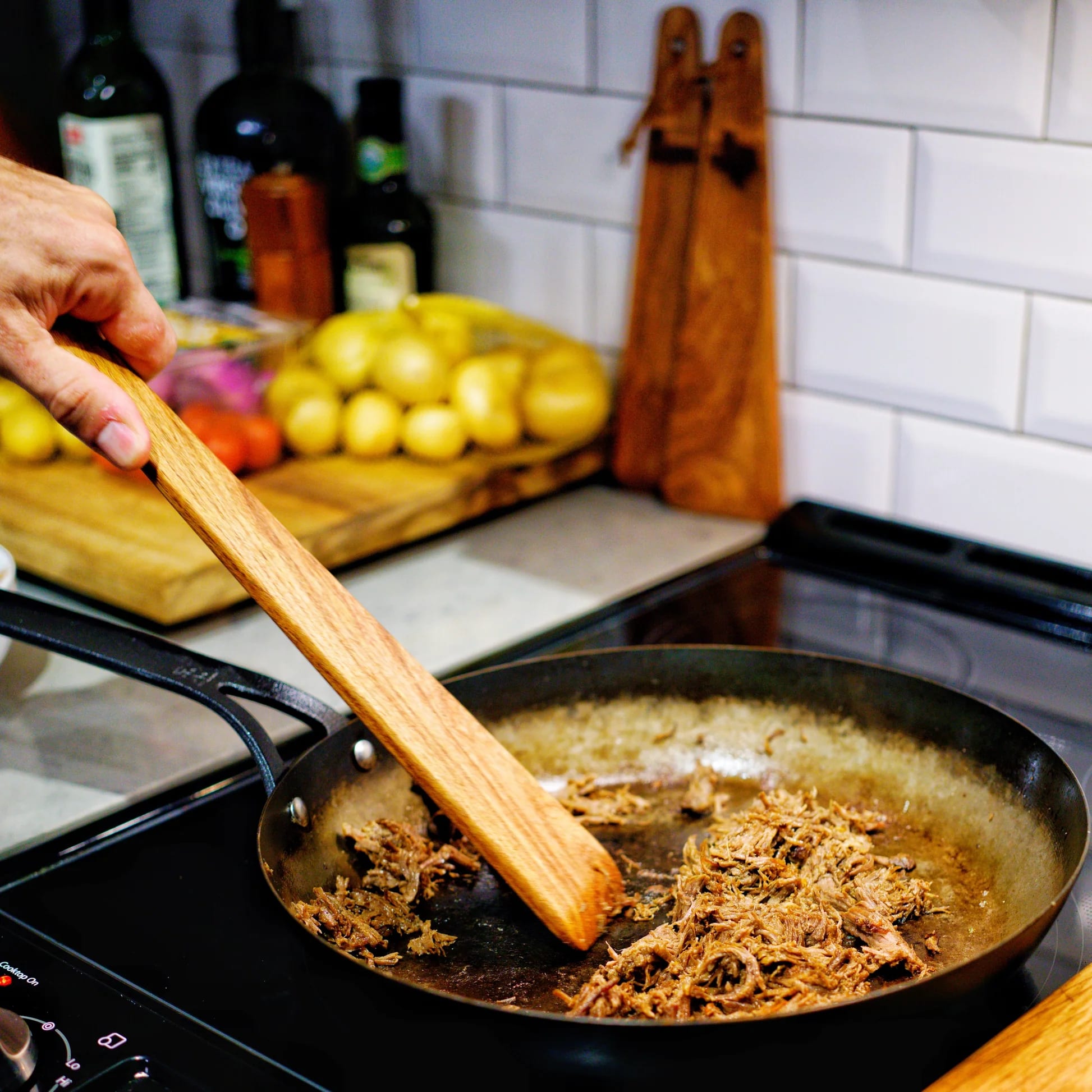 Earlywood wooden cooking spoon