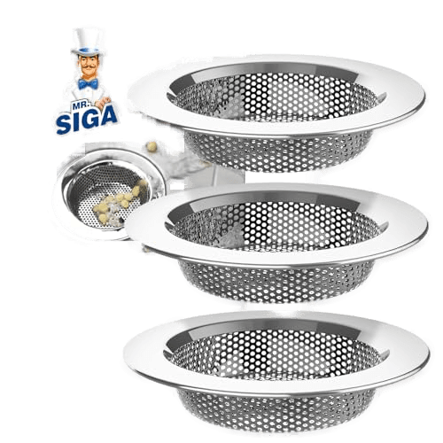 MR.SIGA Stainless Steel Kitchen Sink Strainer