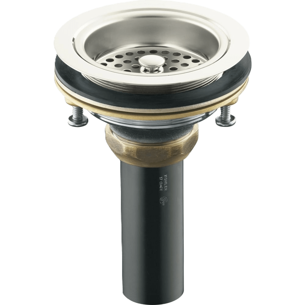 Kohler K-8801-CP Duostrainer Sink Strainer in Polished Chrome