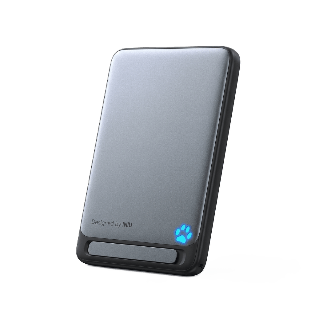 INIU P731 10,000mAh Magnetic Power Bank with Detachable Cable and Stand