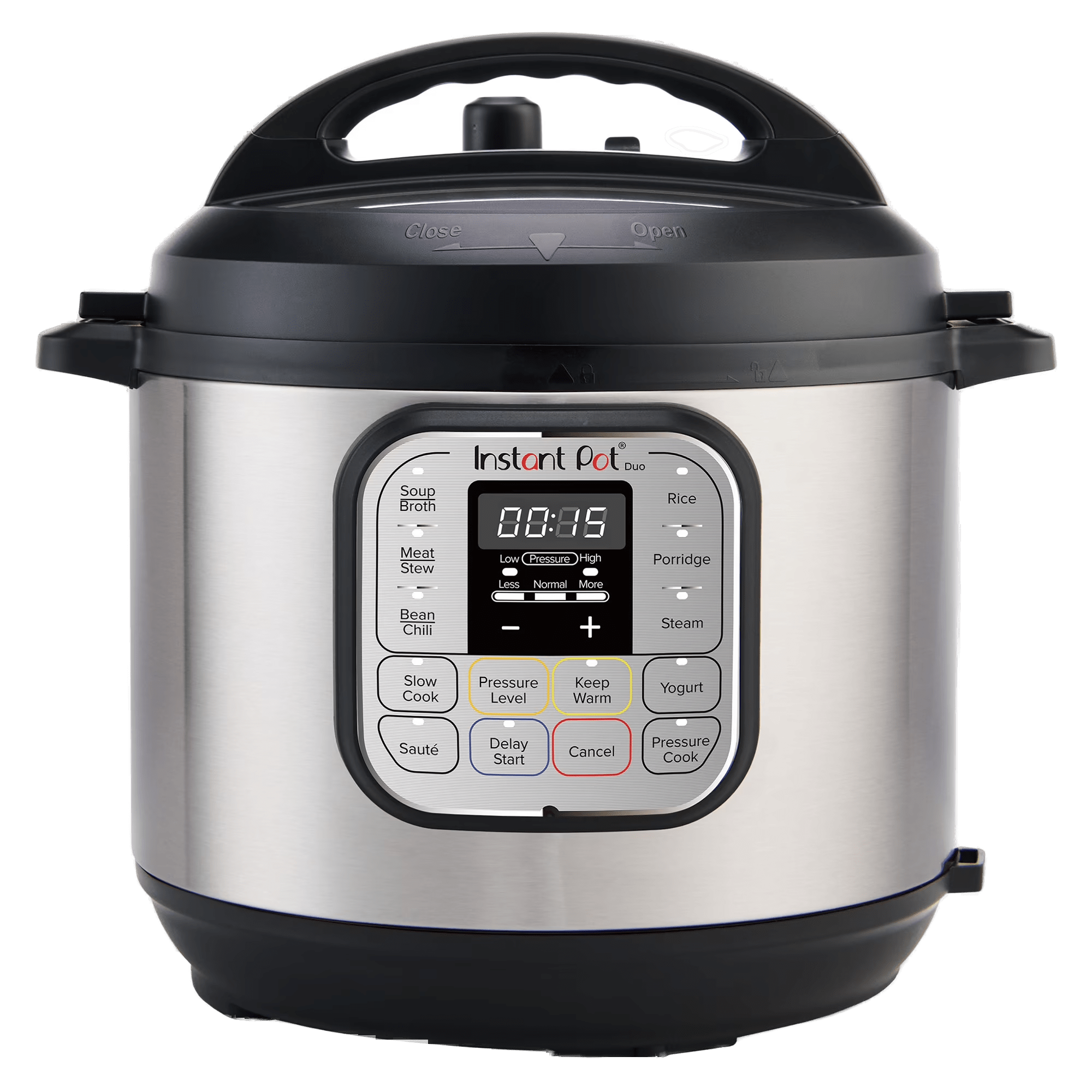 Instant Pot Duo countertop electric pressure cooker