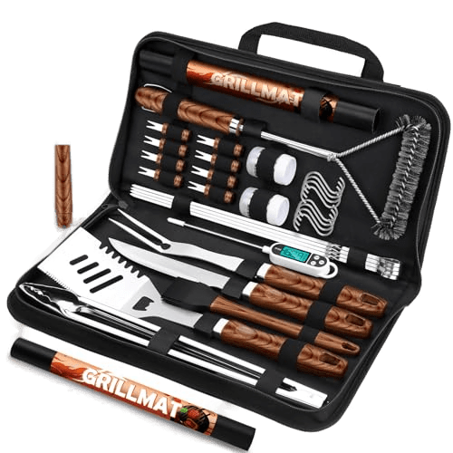 RINPIR 31pcs BBQ Grill Accessories Set