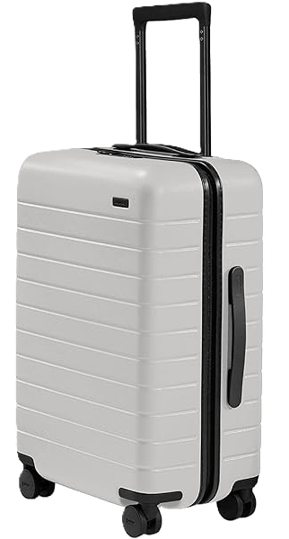 Away The Carry-On polycarbonate suitcase in navy blue
