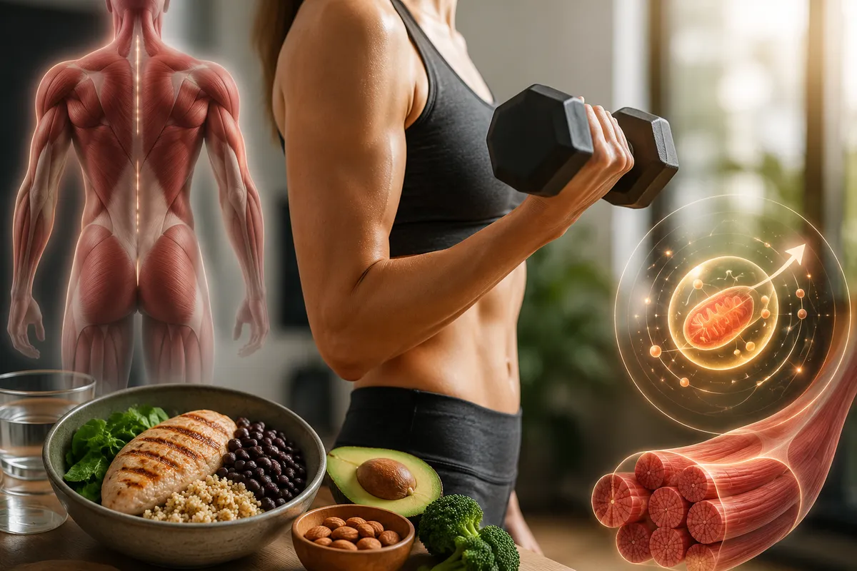 El papel de la masa muscular en el control del peso y la salud metabólica
