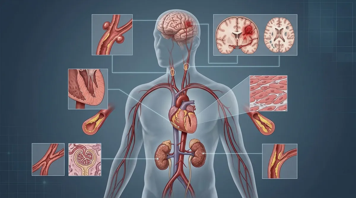 ¿Qué pasa si tengo la presión arterial alta durante mucho tiempo?