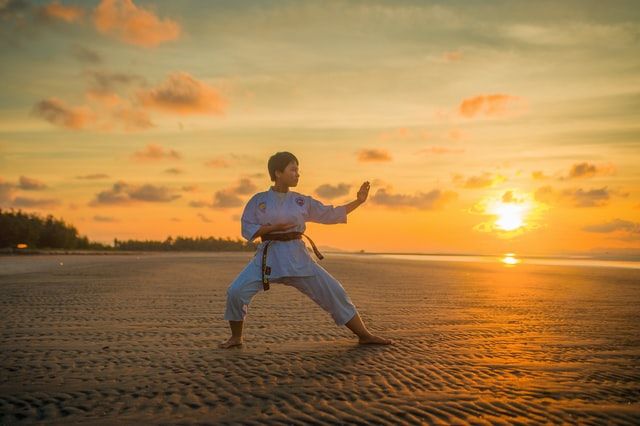 Karate boy