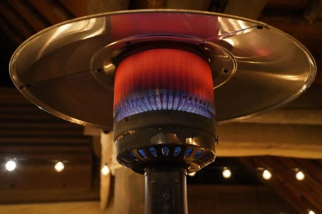 An image showing a propane heater.