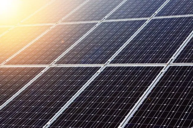 An image showing solar panels