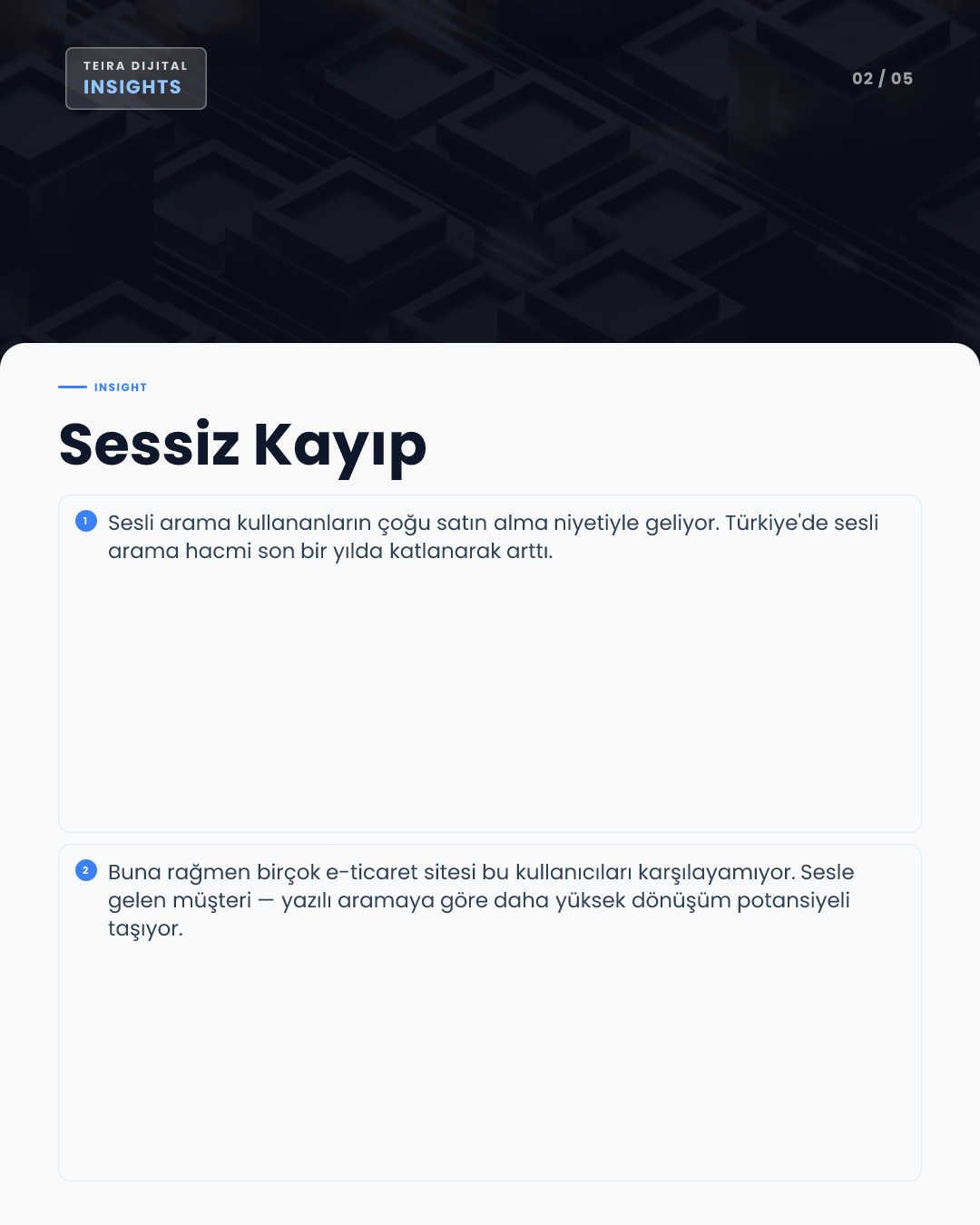 Sesli Alışveriş Çağı: Yapay Zeka Ses Asistanı ile E-Ticaret Satışlarınızı 2 Katına Çıkarın - editoryal iç görsel 1