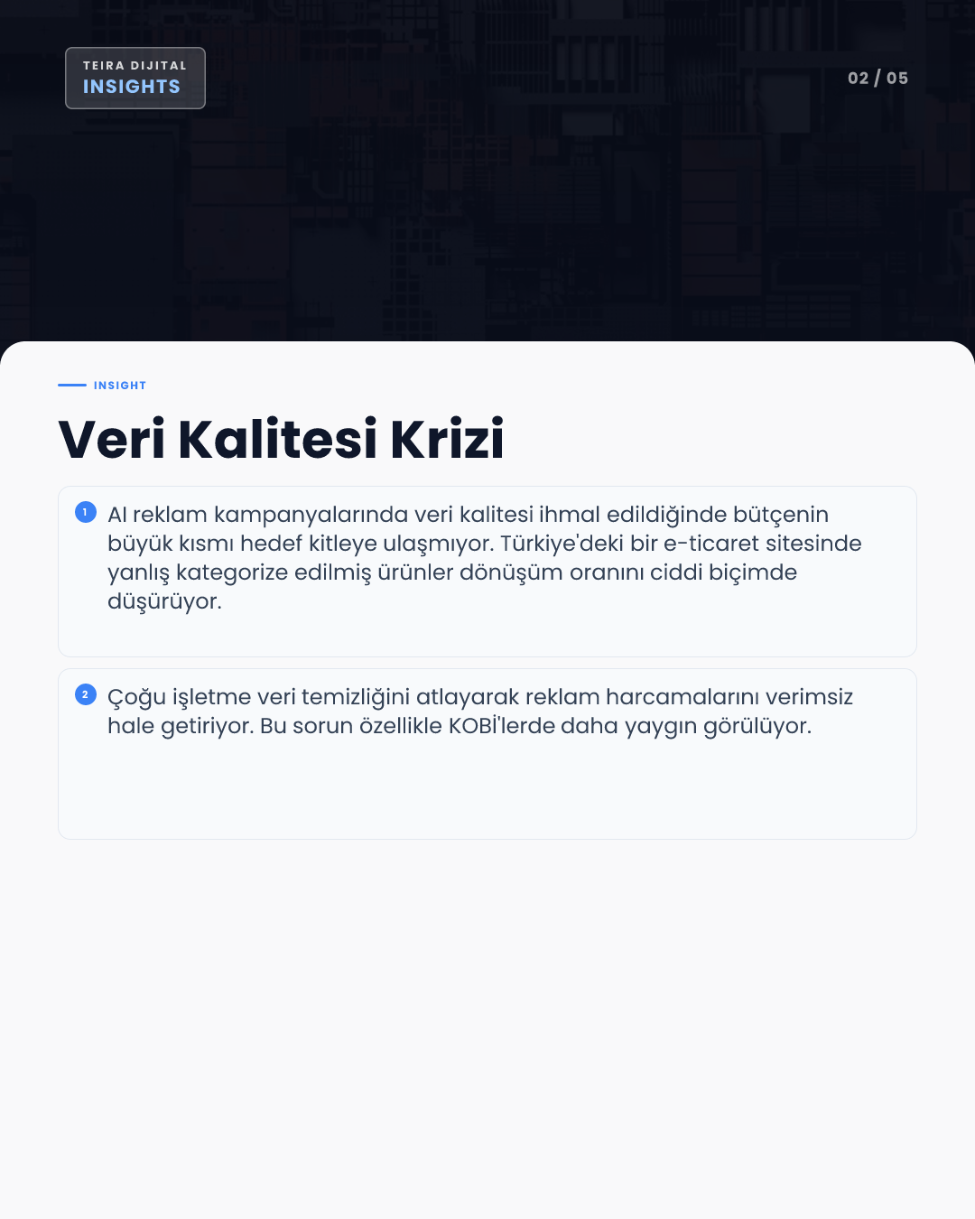 AI Reklam Stratejiniz İçin Veri Kalitesi Neden Kritik ve Nasıl Sağlanır? - editoryal iç görsel 1