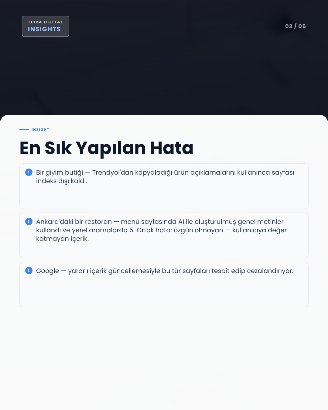 Google AI İçerik Doğrulama ile SEO Stratejinizi Güncellemenin 5 Yolu - editoryal iç görsel 2