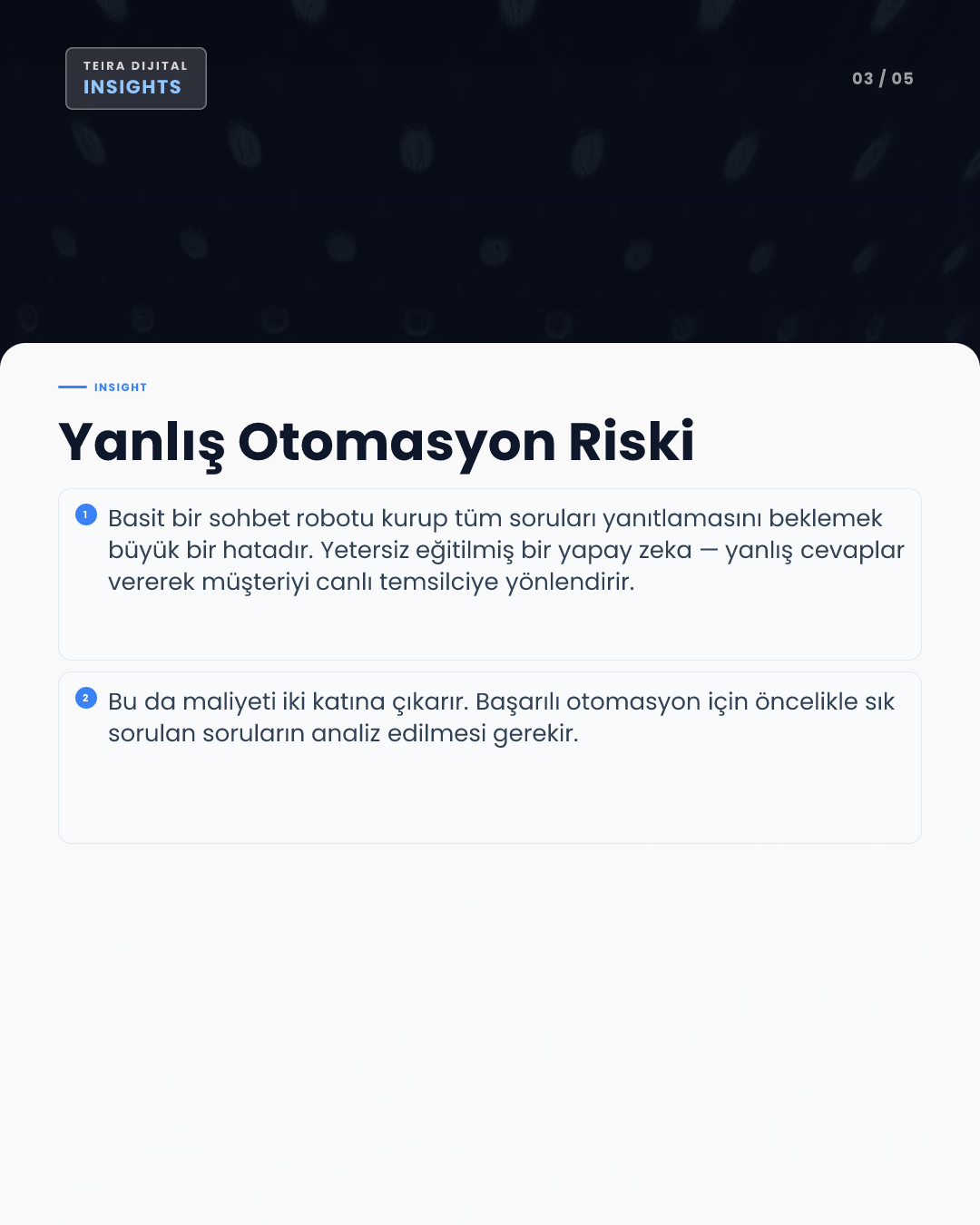 E-ticarette Yapay Zeka ile Müşteri Hizmetleri Maliyetini Düşürmenin 5 Yolu - editoryal iç görsel 2