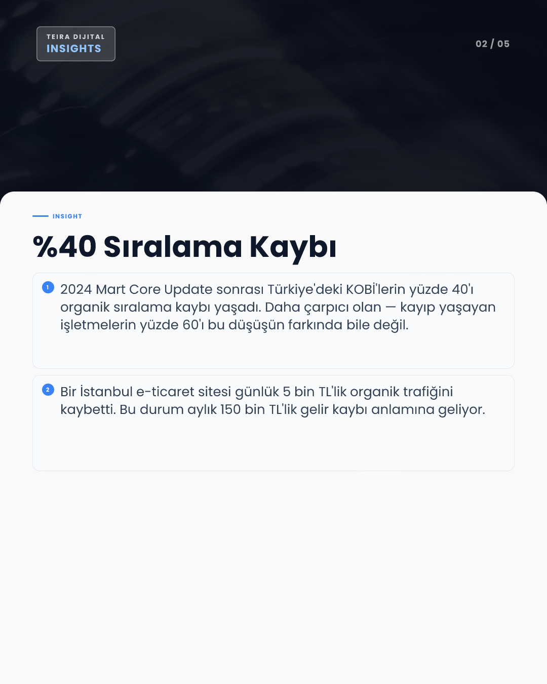 Google Core Update Sonrası Sıralama Düşüşü: 3 Haftada Toparlanma Planı - editoryal iç görsel 1