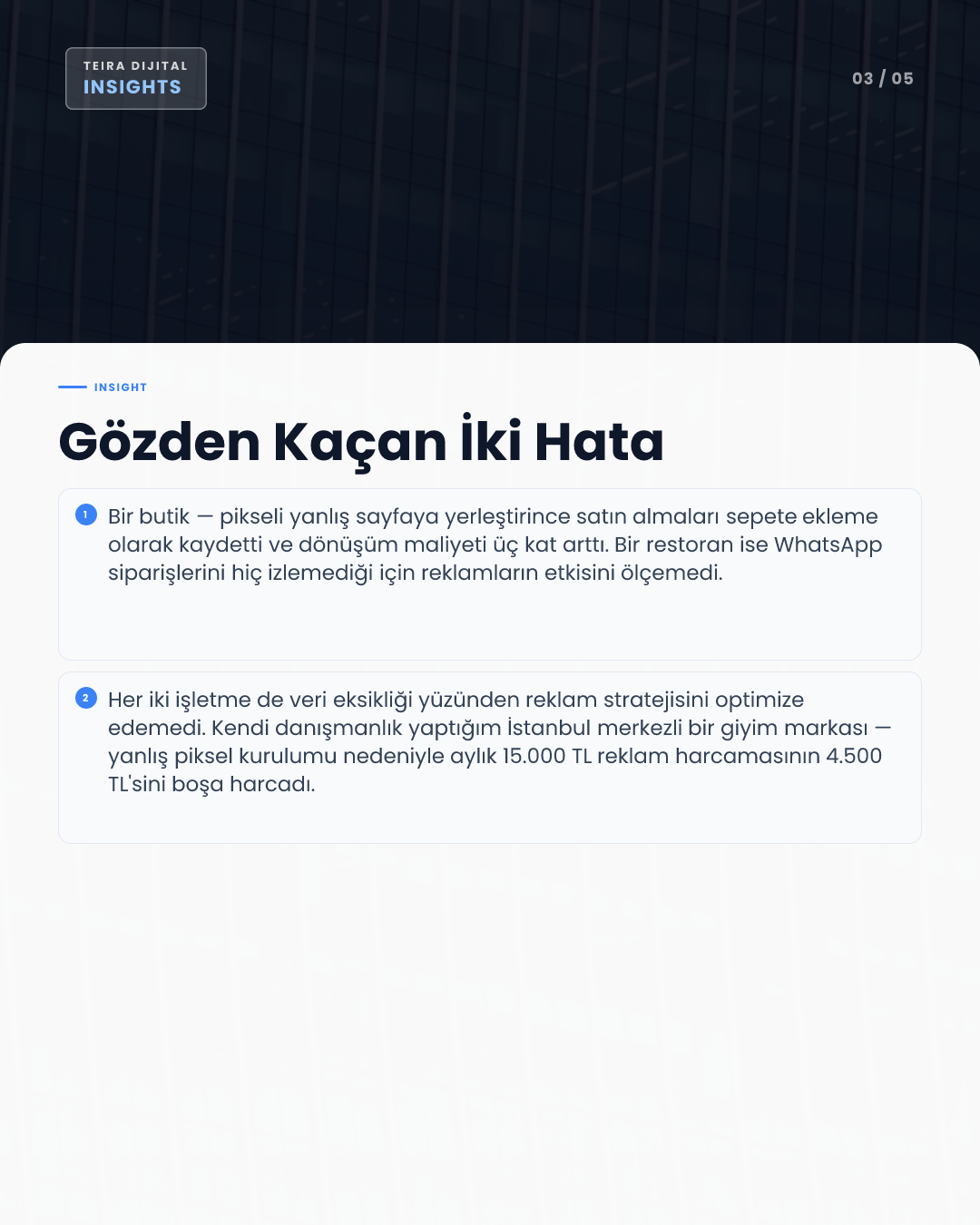 Meta Reklamlarında Dönüşüm Maliyetini Düşürmenin 5 Veri Temelli Yolu - editoryal iç görsel 2