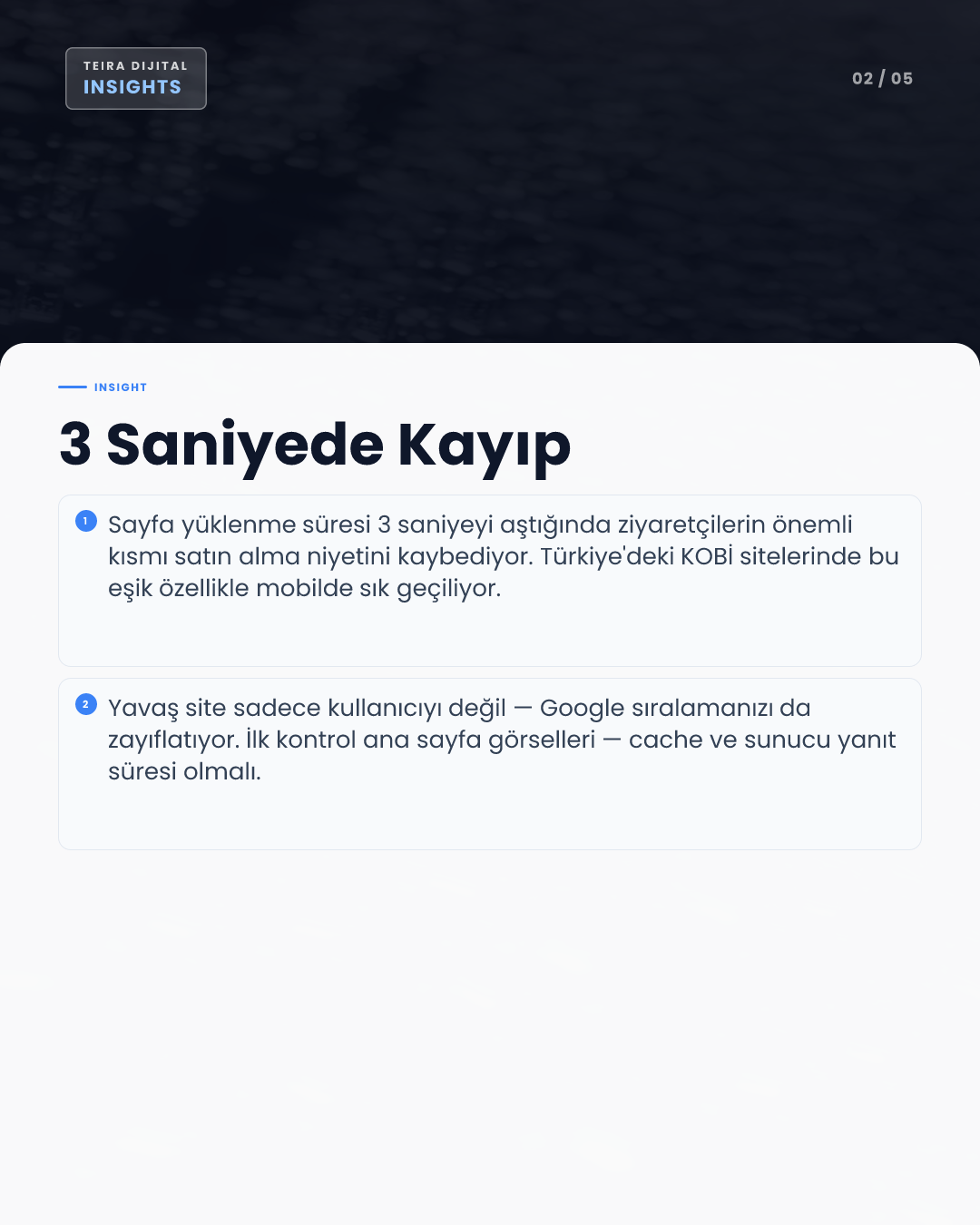Web Siteniz Yavaşsa Müşteri Kaybını Nasıl Önlersiniz? 3 Saniyede Dönüşüm Stratejisi - editoryal iç görsel 1
