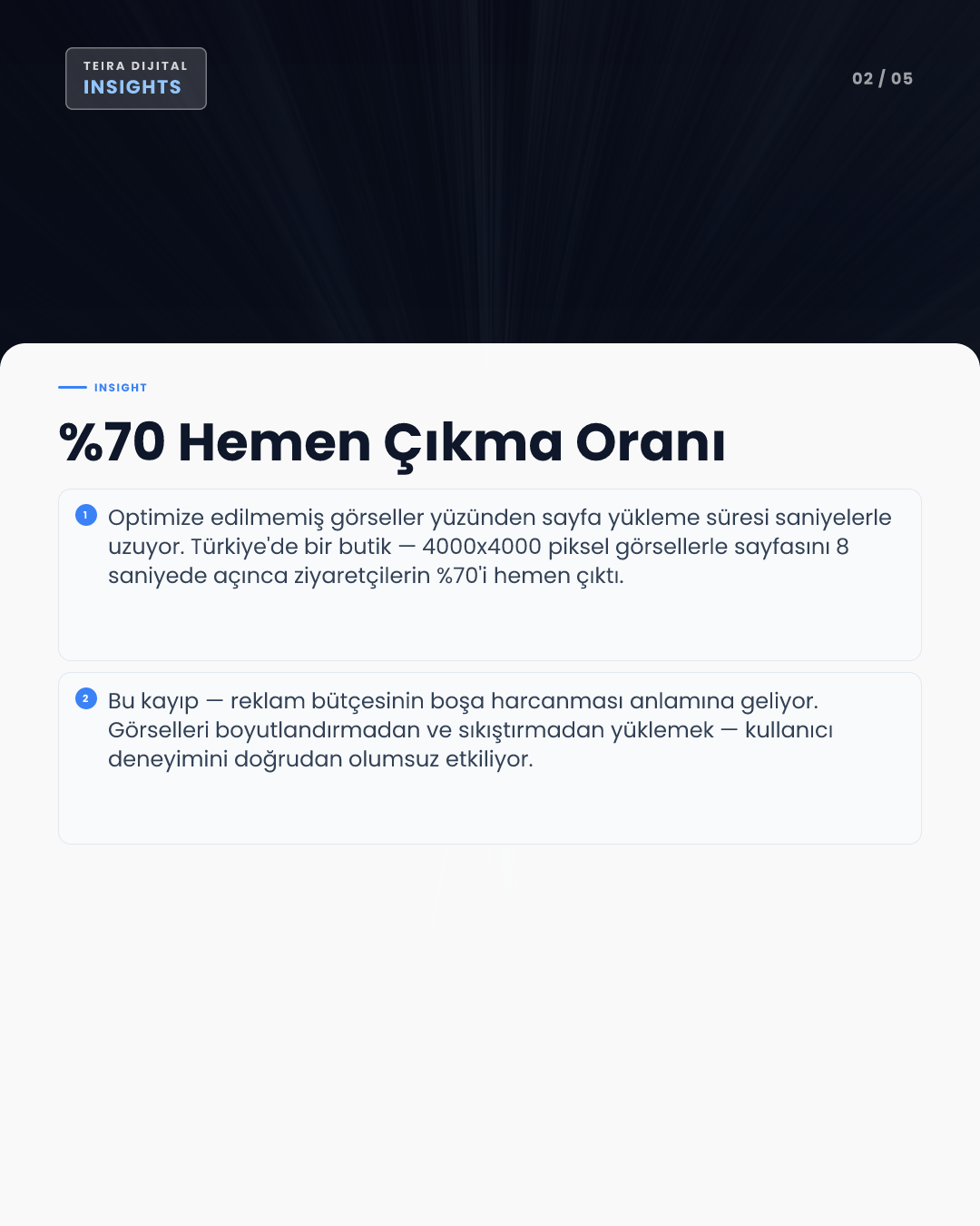 Görsel Optimizasyonu Web Hızınızı Nasıl Katlar ve Hemen Ne Yapmalısınız? - editoryal iç görsel 1