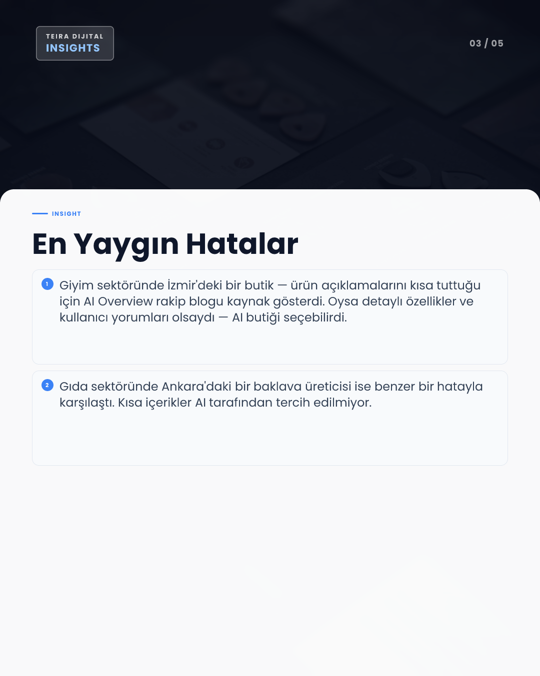 Google AI Overview SEO Etkisi: Sıralamanızı Korumanın 5 Yolu - editoryal iç görsel 2