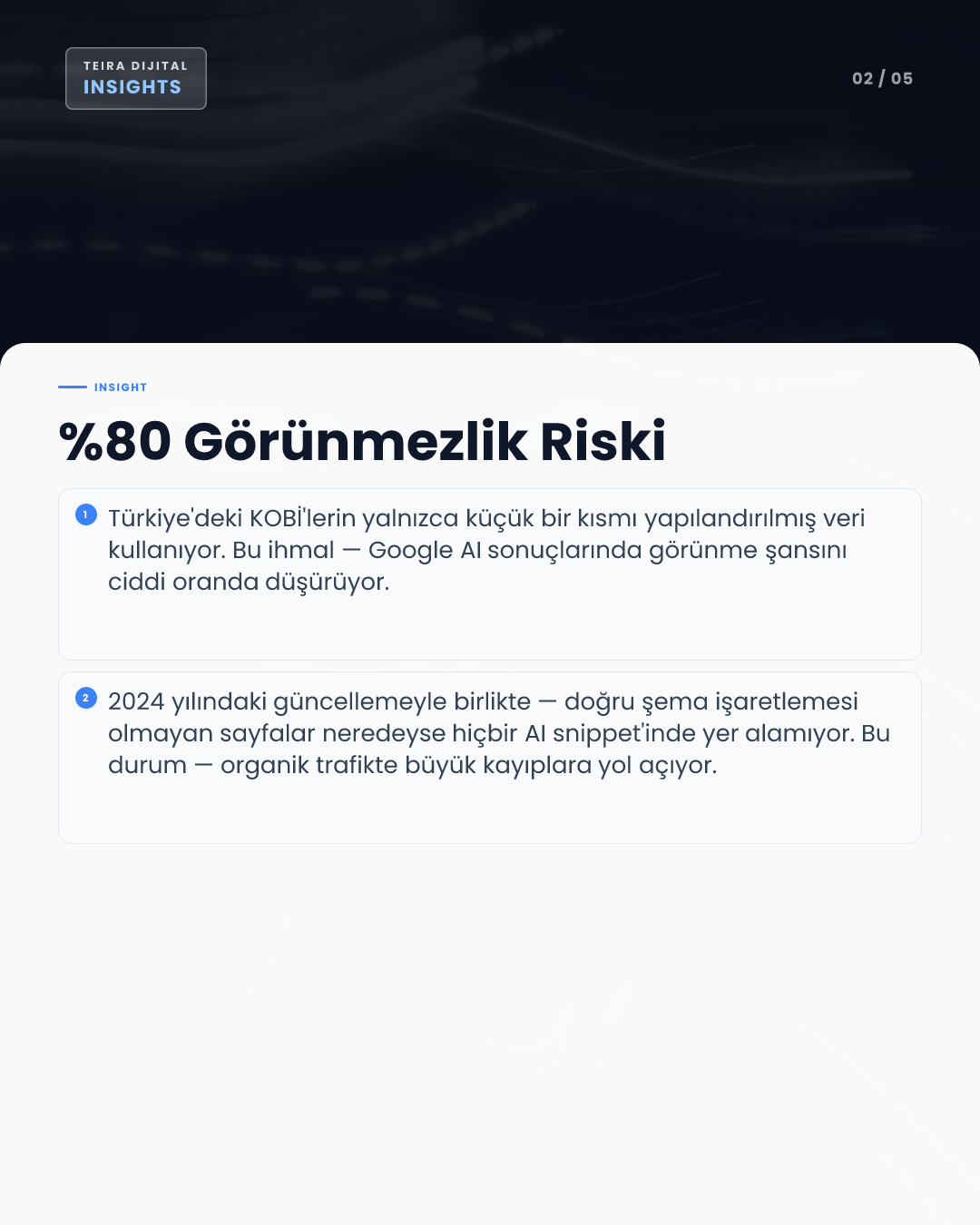 Google AI Sonuçlarında Görünmek İçin Veri Yapısı Nasıl Kurulur? - editoryal iç görsel 1