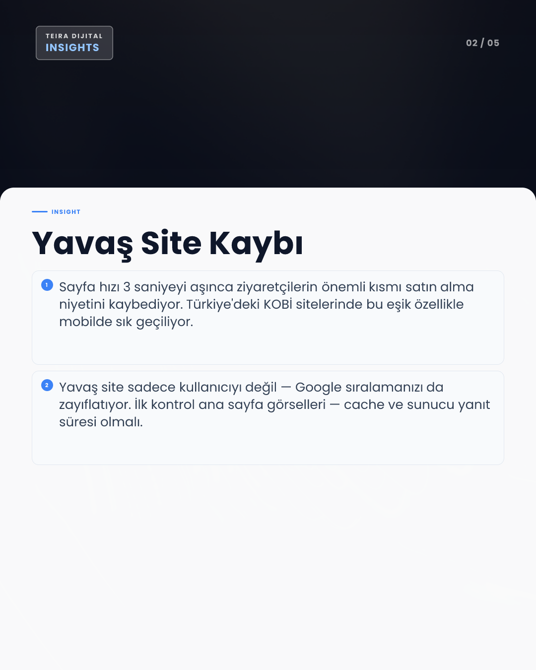 Yavaş Site Satışları Vuruyor: Hız Optimizasyonu ile Dönüşümü 5 Adımda Katlayın - editoryal iç görsel 1