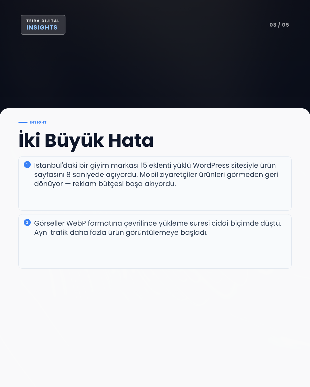 Yavaş Site Satışları Vuruyor: Hız Optimizasyonu ile Dönüşümü 5 Adımda Katlayın - editoryal iç görsel 2