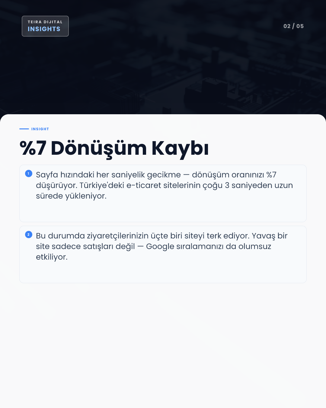 Web Siteniz Yavaş mı? İstanbul'daki KOBİ'ler 2 Saniyede Müşteri Kaybediyor - editoryal iç görsel 1