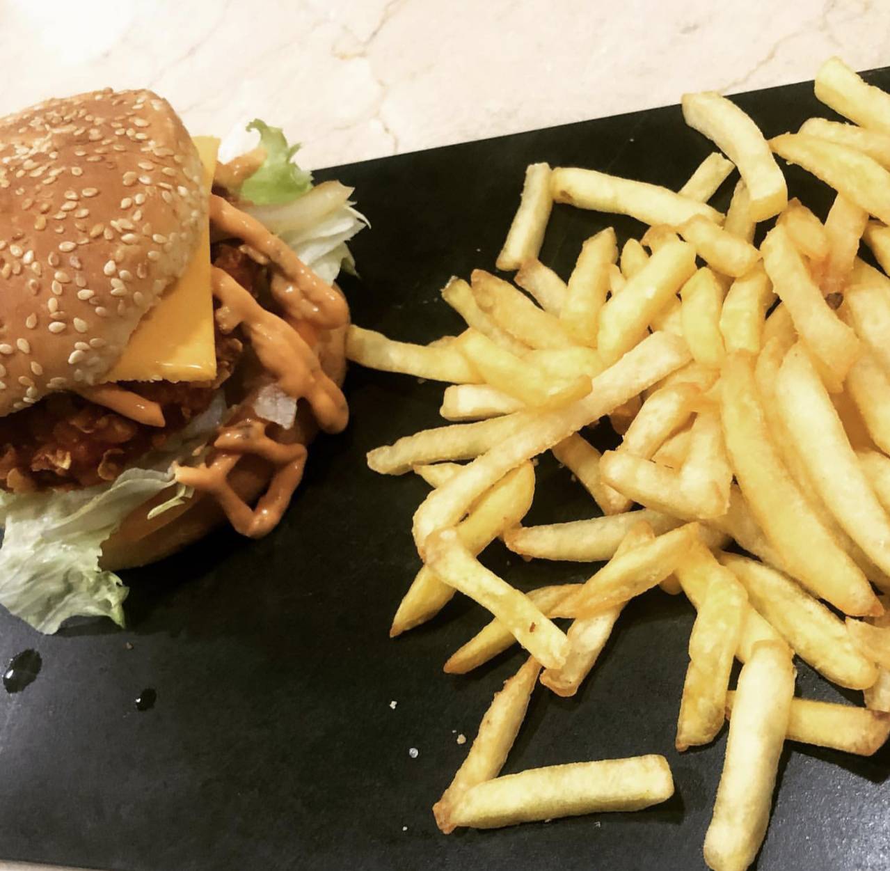Hamburguesa Crispy C
