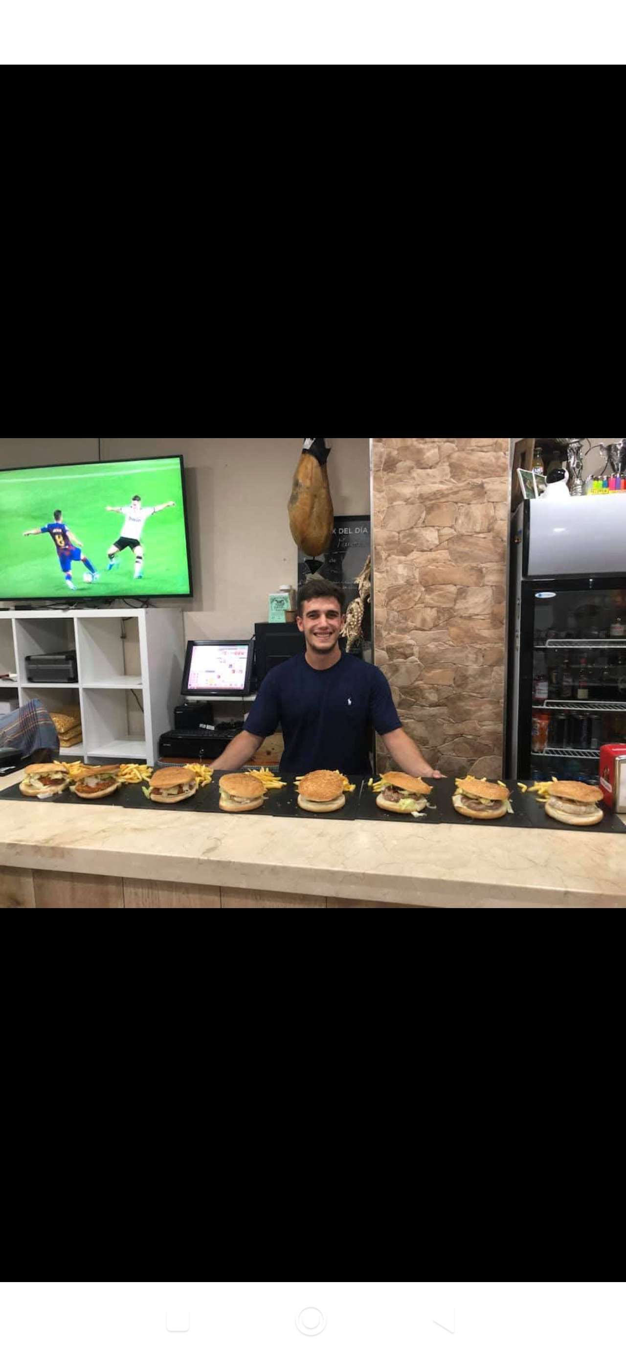 Hamburgesas de la casa