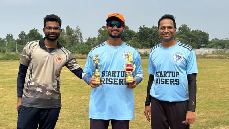 Best Batter and MVP — Sai Teja