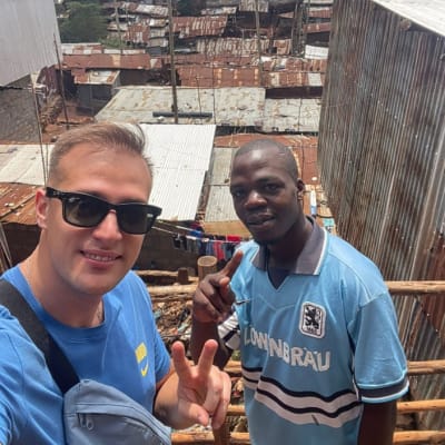 Walk through kibera with a local guide born and raised inside