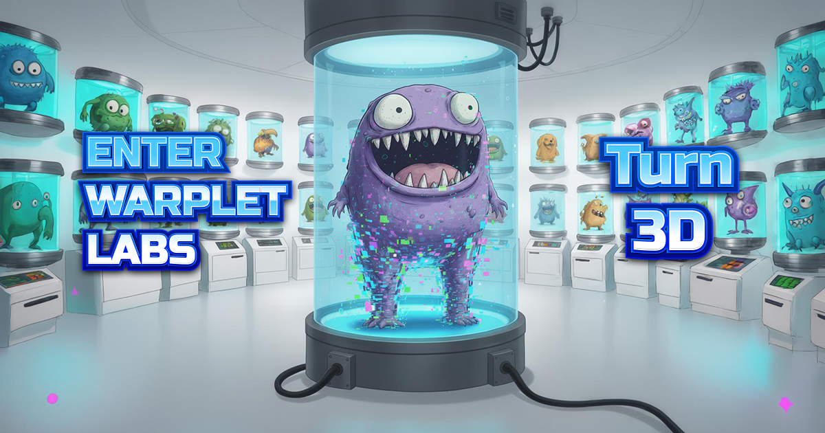 Warplets 3D - Farcaster Mini Apps