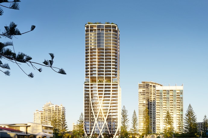 Onesea Apartments - 14-18 Mary Avenue, Broadbeach