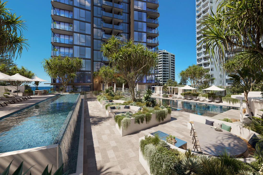 Pacific One - Corner of Frederick Street & Garfield Terrace, Surfers Paradise