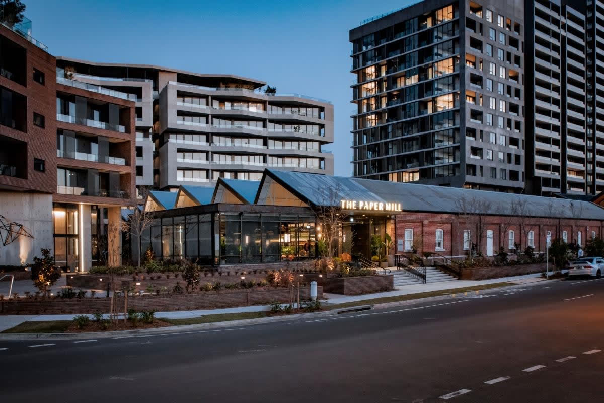 Image of the completed precinct.