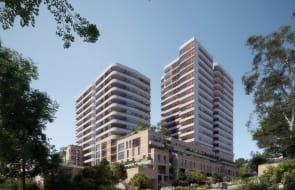 Inside the Grand Reve, Castle Hill apartments
