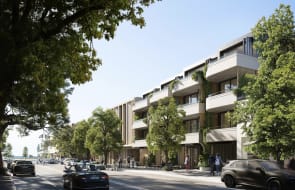 Further development of Bondi Beach's Hall Street