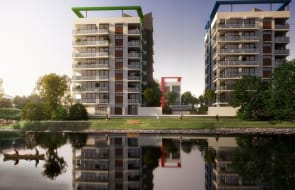 Aura – New lake side apartments on Lake Orr the Gold Coast