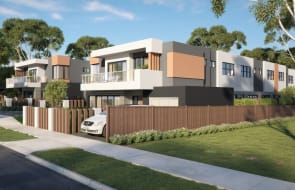 Scoresby Recreation Reserve townhome and apartments for sale