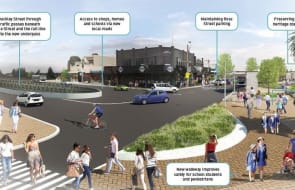 Give the road under rail grade separation at Buckley Street a chance