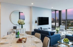 Iconic glass towers light up the skyline in Lidcombe - Aura, the Retreat welcomes you home