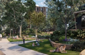 Mirvac lodge concept plans for Coonera by Mirvac, Hills District masterplan