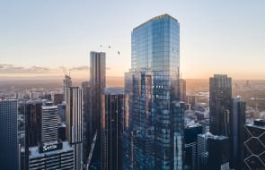 Australia's tallest twin towers set to bridge fringes of Melbourne CBD