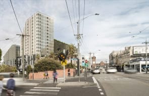 Malvern's mega development site curtailed but still imposing