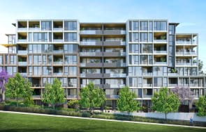 Three-bedroom apartments at the brand-new Chapman Gardens development in Sydney’s Castle Hill
